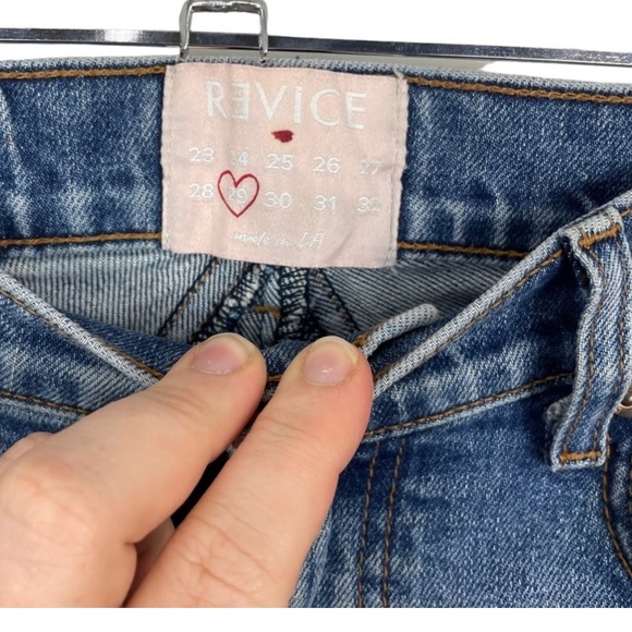 Revice Denim Venus Star High Rise Crop Jeans - Picture 5 of 6